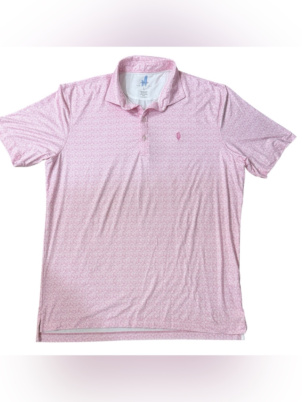 Johnnie-O Hubbard Printed Featherweight Performance Polo  SZ L